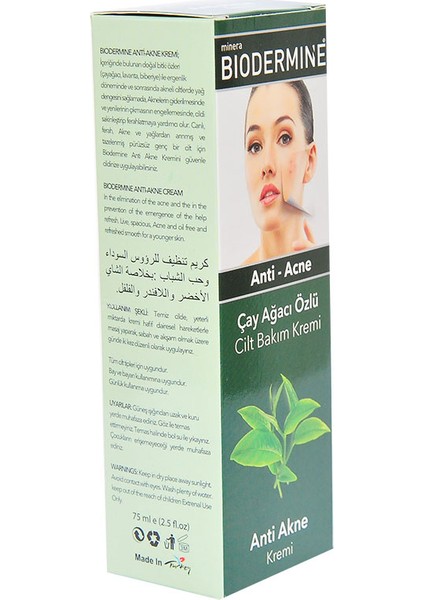 Çay Ağacı Özlü Cilt Bakım Kremi 75 ml