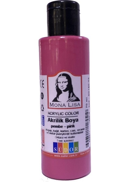 Akrilik Boya 70 ml. Pembe