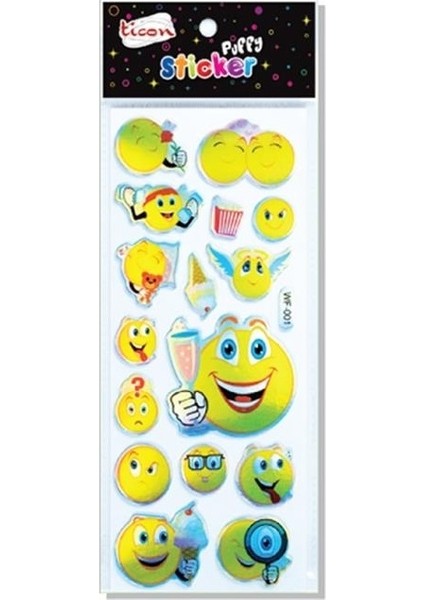 Sticker Puffy 138060 (Kabartmalı) Tps-22