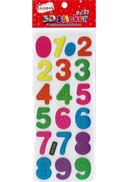 3D Sticker Puffy 177568 (Kabartmalı) 3D-17