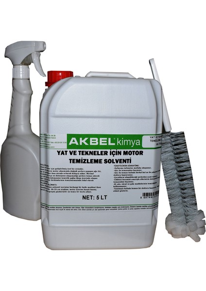 Yat Ve Tekneler İçin Motor Temizleme Solventi 5 Lt