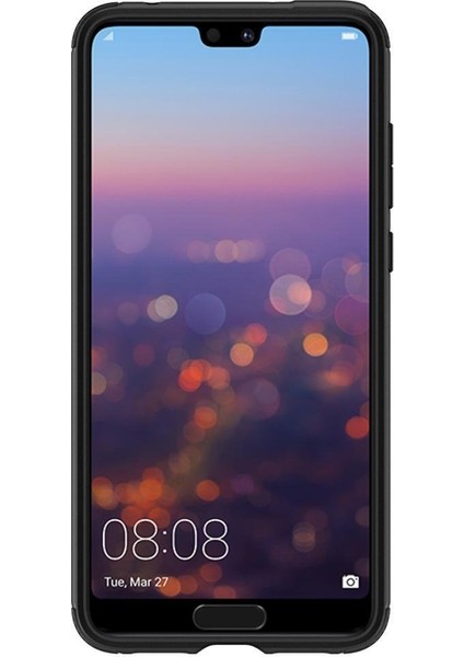 Huawei P20 Pro Kılıf Marked Armor Black - L23CS24400