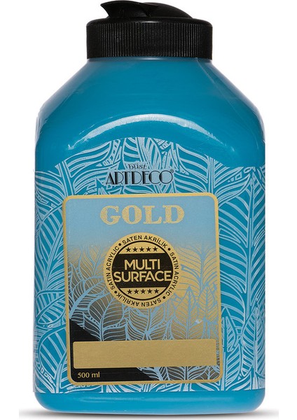 Gold Multi Surface Saten Akrilik Boya 500ml 276 Okyanus Mavi