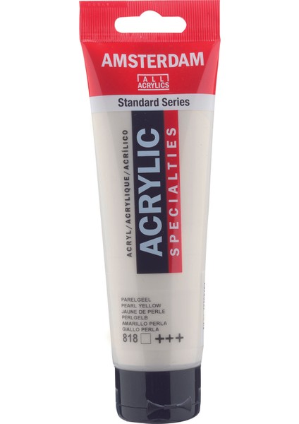Amsterdam Akrilik Boya 120ml. N:818 Pearl Yellow