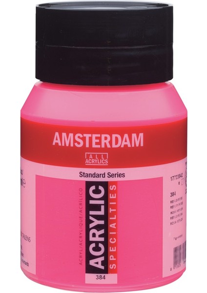 Amsterdam Akrilik Boya 500ml. N:384 Reflex Rose