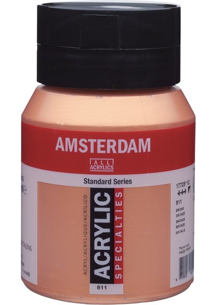 Amsterdam Akrilik Boya 500ml. N:811 Bronze