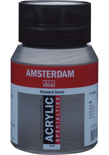 Amsterdam Akrilik Boya 500ml. N:840 Graphite