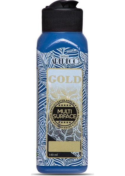 Gold Multi Surface Satin Akrilik Boya 140ml 273 Denizci Mavi