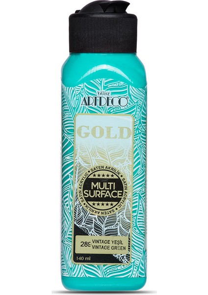 Gold Multi Surface Satin Akrilik Boya 140ml 289 Vintage Yeşil