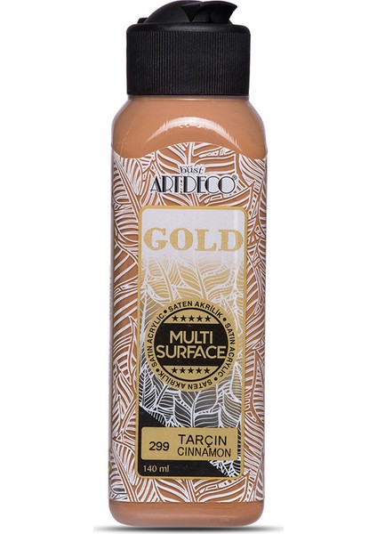 Gold Multi Surface Satin Akrilik Boya 140ml 299 Tarçın