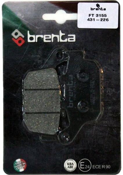 Mondial RX3i EVO Disk Fren Balata Arka (2015)