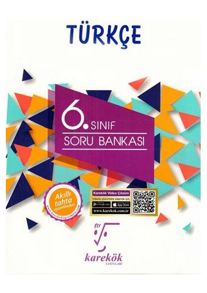 Karekök Yayıncılık 6. Sınıf Türkçe Soru Bankası