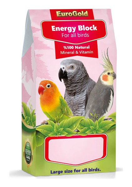 Büyük Kuşlar İçin Enerji Blok Tekli