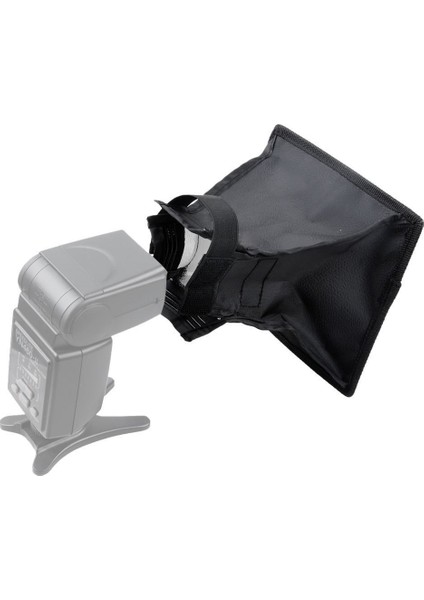 Universal 15X17Cm Flaş Softbox Diffuser Canon Nikon Sony Pentax Yongnuo