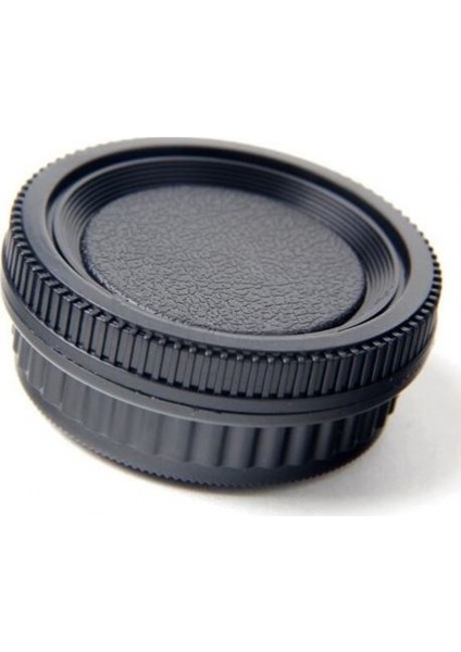 Pentax Makine Body Kapağı Ve Lens Arka Kapağı