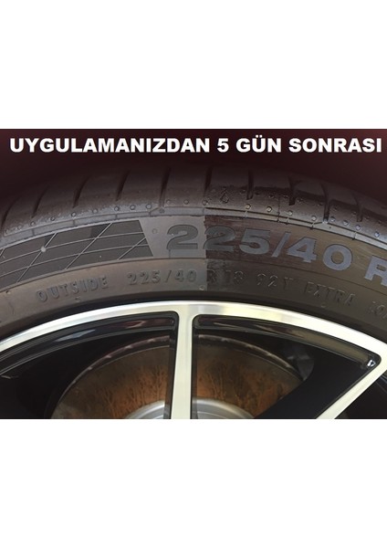 Oto Yıkamalara Özel Lastik Parlatıcısı Lastik Yanak Parlatıcı 25 Kg Konsantre Ürün