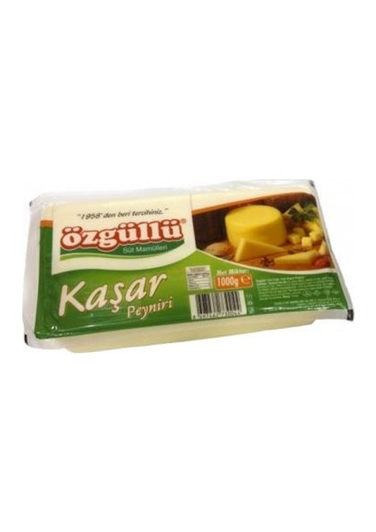 Taze Kaşar Peyniri 1000 gr