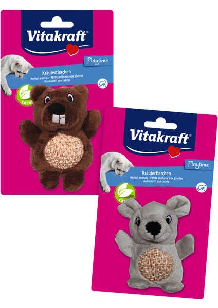 Catnip Kokulu Ayıcık Kedi Oyuncağı