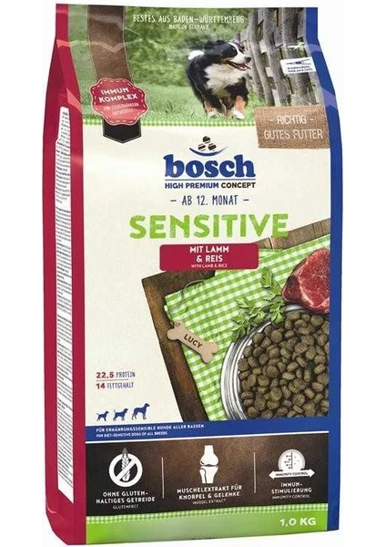 BoschBosch Sensitive Kuzulu Yetişkin Kuru Köpek Maması 3 kg