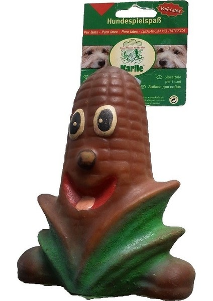 Kauçuk Sert Mısır Köpek Oyuncağı 7.5 Cm