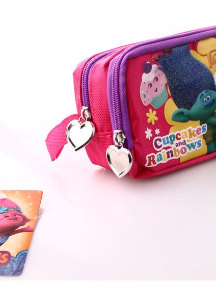 Trolls 89317-97 Trolls Kalem Çantası Renkli
