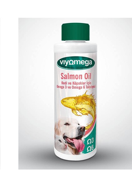 Optibiomega Somon Yağı Kedi Köpek Omega 3 Ve 6 Besin Takviyesi 250 ml