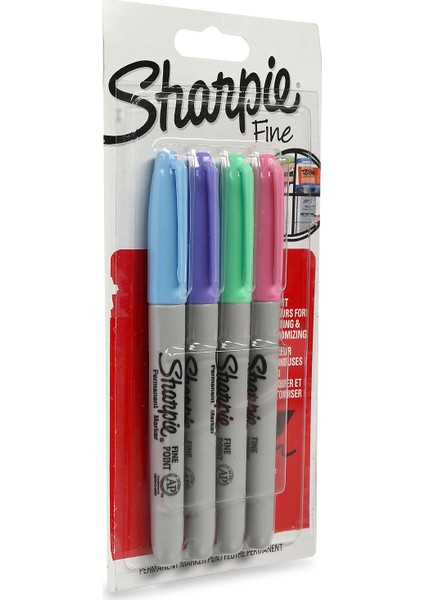 Kalem Permanent Markers Pastel 4 Renk fiyatları