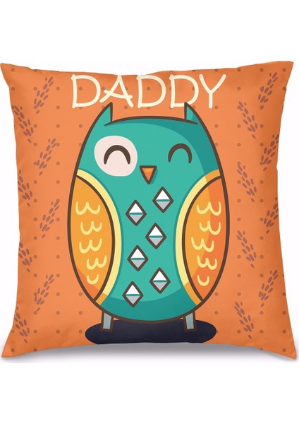 Daddy Tasarım Kırlent Yastık 40x40 cm