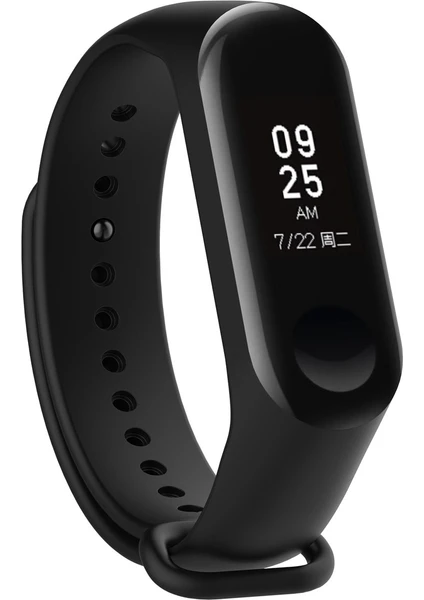 Case 4U Xiaomi Mi Band 4 - Mi Band 3 Akıllı Bileklik Kordonu Siyah