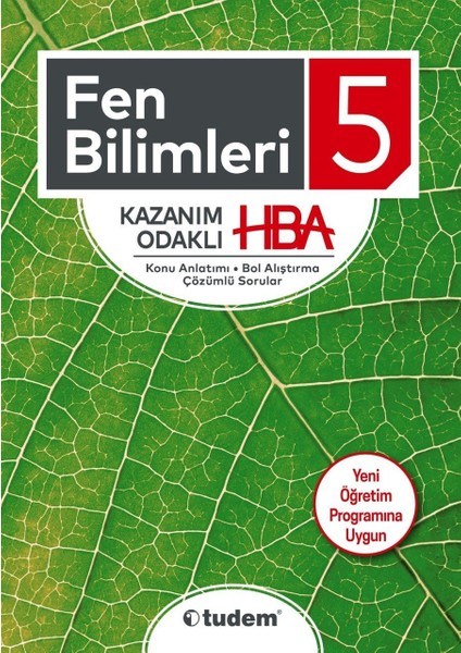 Tudem Yayınları 5. Sınıf Fen Bilimleri Kazanım Odaklı HBA