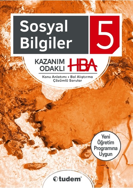 Tudem Yayınları 5. Sınıf Sosyal Bilgiler Kazanım Odaklı HBA