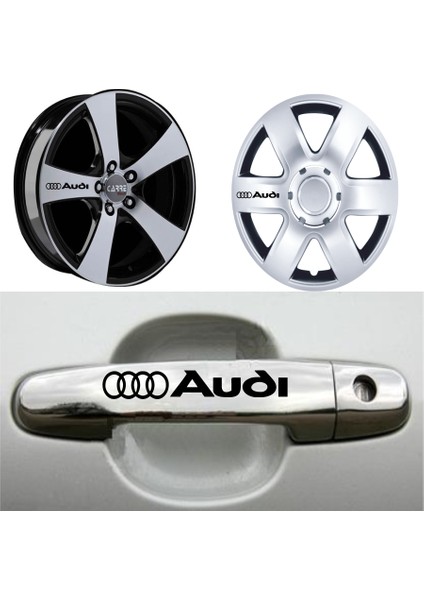Audi Kapı Kolu Jant Sticker