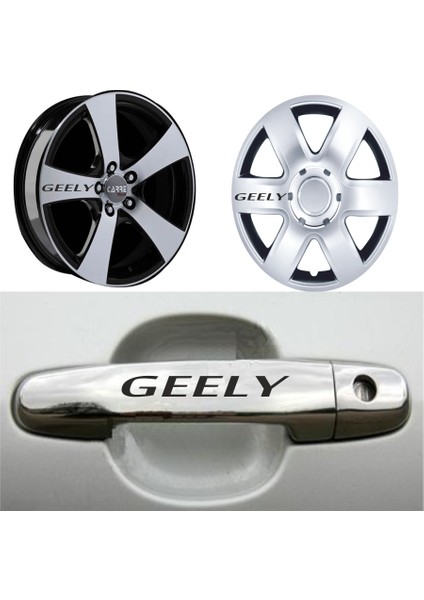Geely Kapı Kolu Jant Sticker