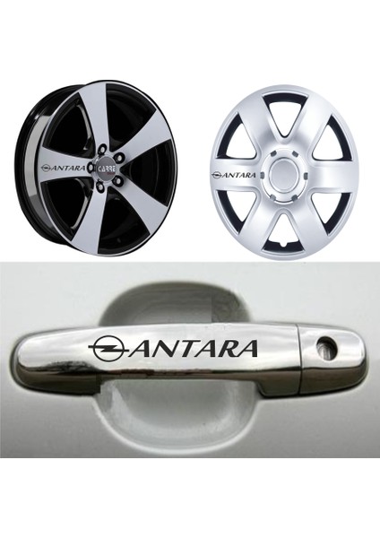 Opel Antara Kapı Kolu Jant Sticker