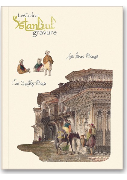 İstanbul Gravure Emir Sultan Külliyesi