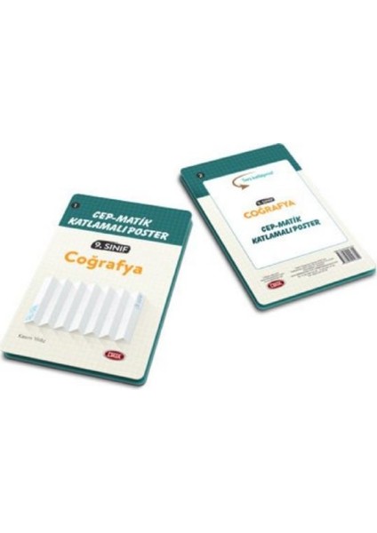 9. Sınıf Coğrafya Cep-Matik Katlamalı Poster