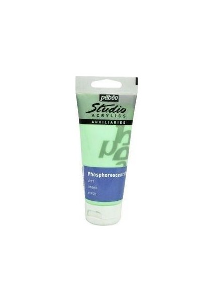 Acrylıc Studio 100 Ml Phosphorescent Green