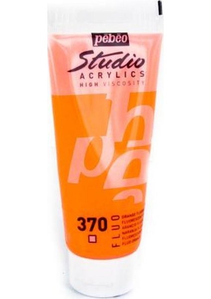 Acrylıc Studio 100 Ml Fluorescent Orange