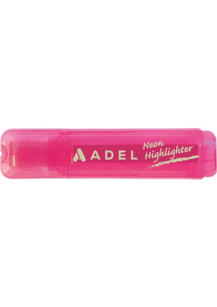 Şeffaf Neon Fosforlu Pembe