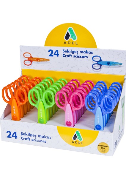 Şekilgeç Makas 24Lü