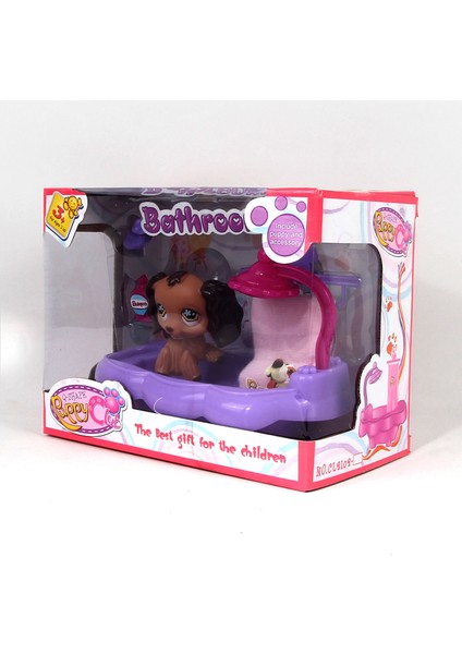 Puppy Club Bathroom Oyuncak Miniş Set Bathroom 17 Cm fırsatları