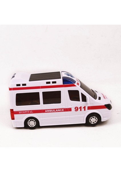 Prestij Oyuncak Oyuncak Ambulans Işıklı Sirenli Kornalı Çarp Dön 11X2Cm