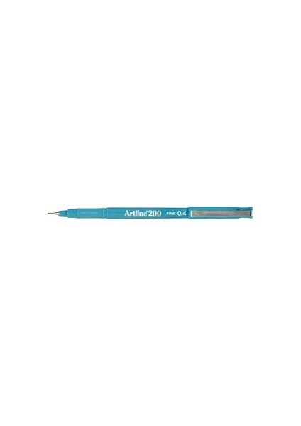 Fineliner İnce Uçlu Keçeli Kalem 0,4 Turkuaz