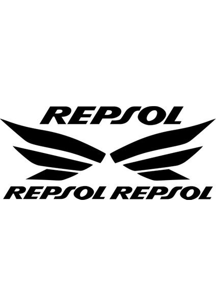 Sticker Master Repsol Sticker Set Oto Motor Pc Etiket