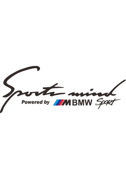 Sticker Master Bmw Sport Mind Sticker Oto Motor Pc Etiket
