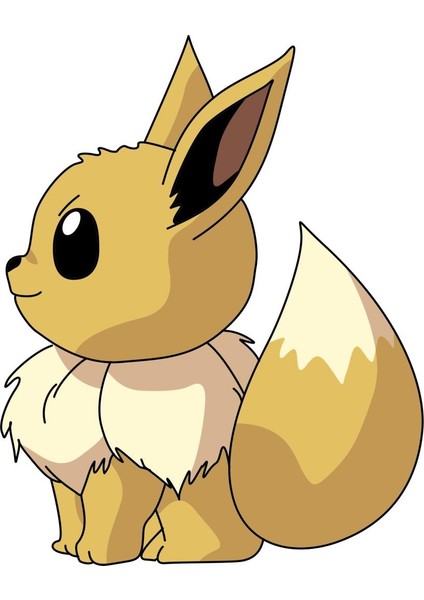 Sticker Master Pokemon Eevee Sticker Oto Motor Pc Etiket