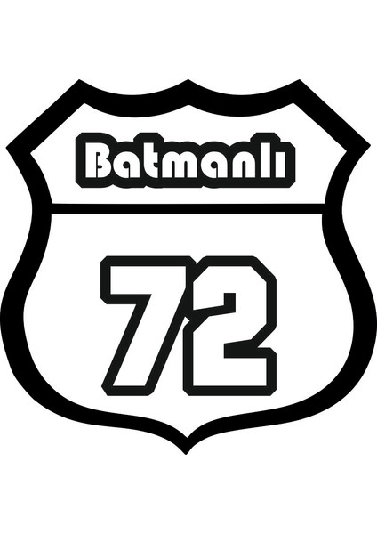 Sticker Master Batmanlı 72 Sticker Oto Motor Pc Etiket