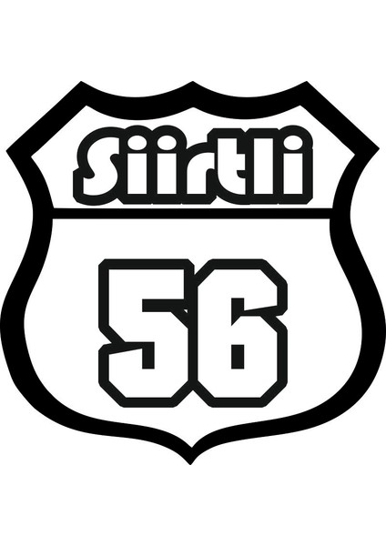 Sticker Master Siirtli 56 Sticker Oto Motor Pc Etiket