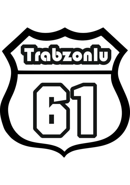 Sticker Master Trabzonlu 61 Sticker Oto Motor Pc Etiket