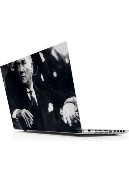 Sticker Master Mustafa Kemal Atatürk Siyah Beyaz Laptop Sticker Oto Motor Pc Etiket fiyatları